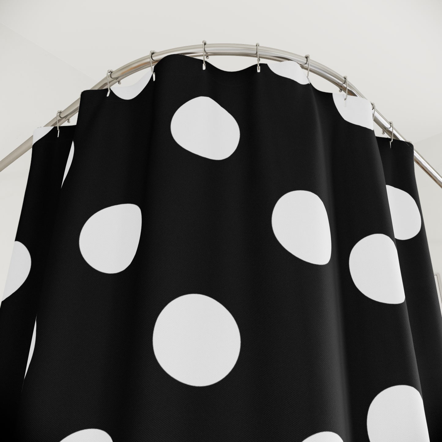 Modern Polka Dots Shower Curtains