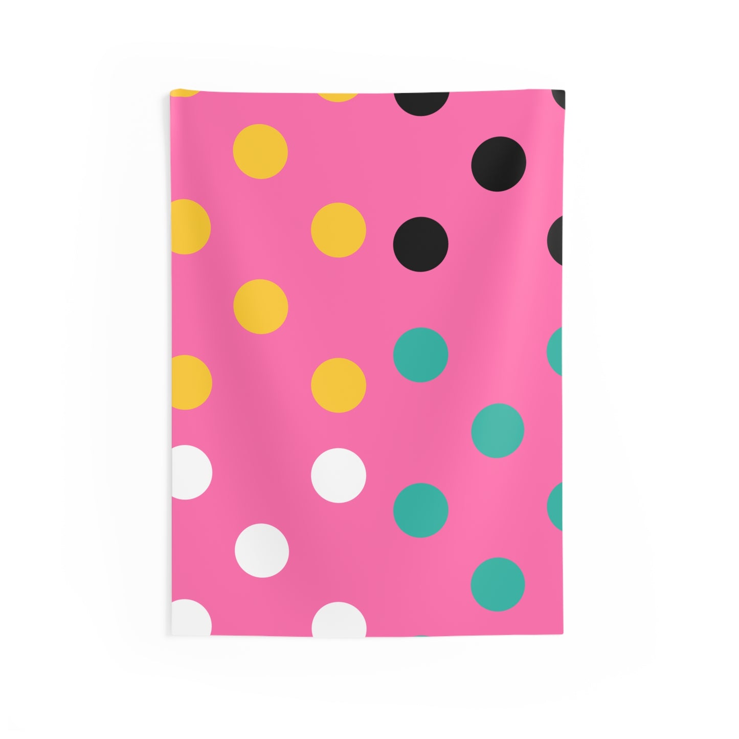 Modern Polka Dots Wall Tapestry